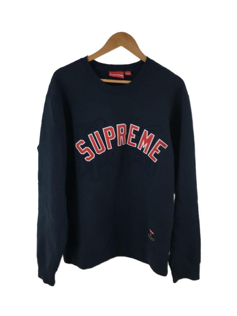 Twin Sense - Supreme 20ss Kanji Logo Crewneck 最高刺绣圆领卫衣黑色