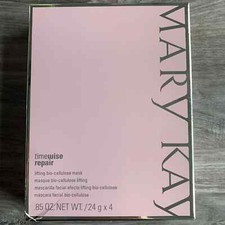 Mary Kay TimeWise Repair Lifting Bio-Cellulose Mask W/ 4 New Masks Included