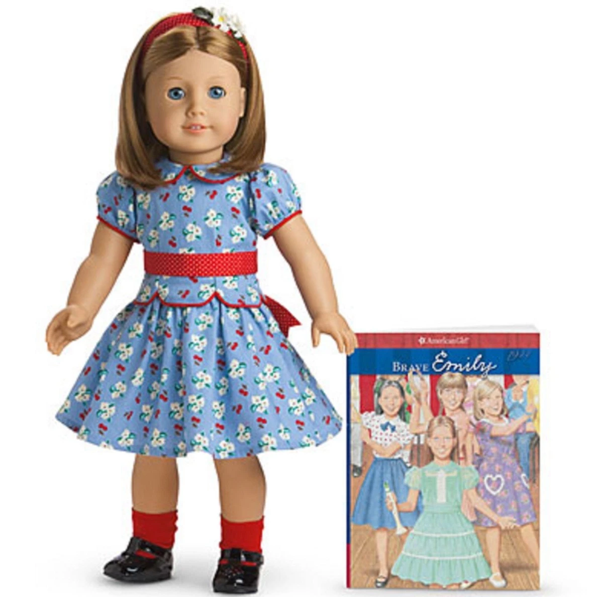 American Girl Emily Doll Book NIB Molly s Friend Retired
