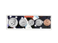 2021 Birth Year Coin Set in American Flag Holder - 5 Coin Set
