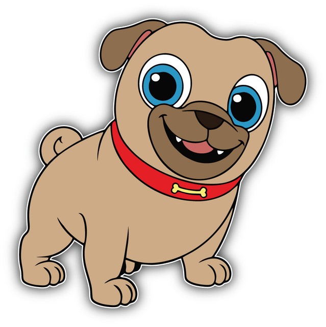 Puppy Dog Pals Cartoon Rolly Sticker Bumper Decal ''SIZES'' eBay