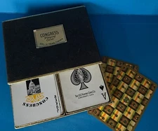 Congress 2 Pack Playing Cards US Playing Card Co. Cincinnati, OH