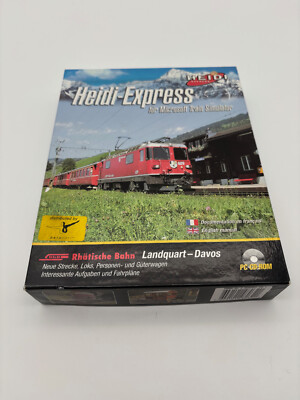Heidi Express für Microsoft Train Simulator Add-On PC deutsch Big Box