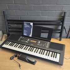 Yamaha PSR-E363 Portable Electronic Keyboard 61 Keys Stand Sustain Pedal Manual
