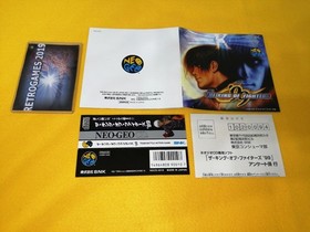 The King Of Fighters 99  Neo Geo  Neogeo CD SNK  SPINE CARD + REG CARD