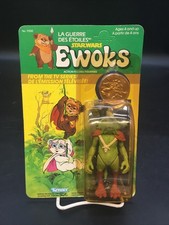 1985 Kenner Canada STAR WARS EWOKS King Gorneesh Action Figure Sealed