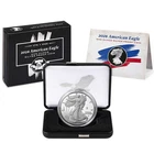 2026-W $1 1-oz Proof American Silver Eagle Box, OGP &COA