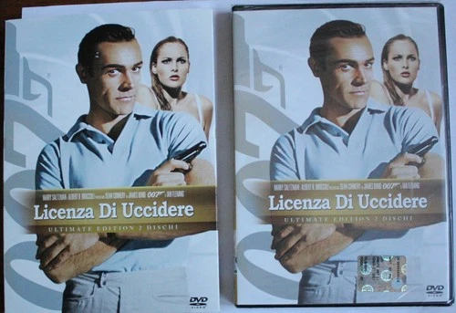 LICENZA DI UCCIDERE con Sean Connery DOPPIO DVD