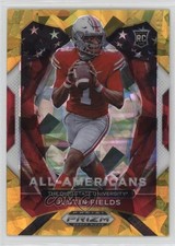 2021 Panini Prizm Draft Picks All-American Gold Ice Justin Fields #192 19zq