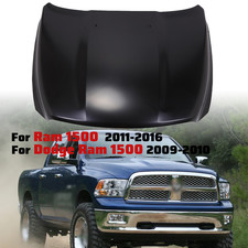 Hood Fits For 2011-2016 Ram 1500 2009-2010 Dodge Ram 1500 Primed Steel
