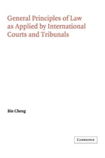 Bin Cheng General Principles of Law as Applied by Intern (Paperback) (UK IMPORT)
