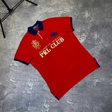 Polo by Ralph Lauren Made in USA 90s Vintage Polo T-shirt Red Men's L Near Mint