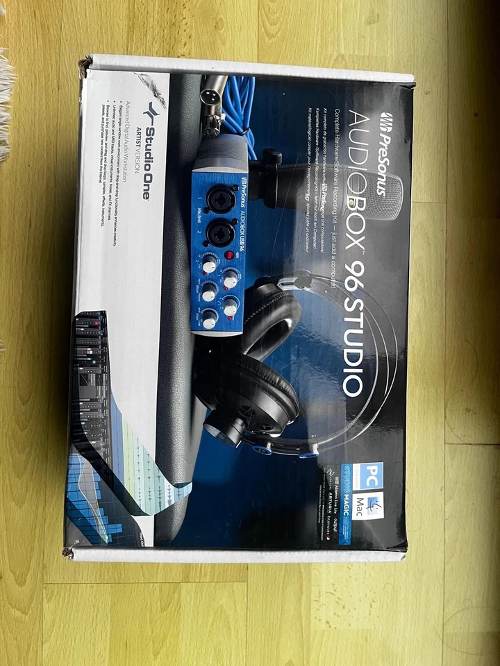 Presonus Audiobox 96 Studio Complete Hardware/Software Recording kit - Image 2 of 4