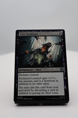 1x Alien Symbiosis NM Marvel's Spider-Man (SPM) MTG Magic the Gathering