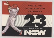 2007 Topps Generation Now Ryan Howard #GN23 5j8
