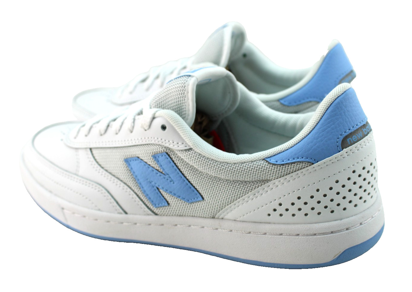 NEW BALANCE 440  Size 9 White /Baby Blue Leather / Nylon Skate Shoes RETAIL $94 thumbnail 4
