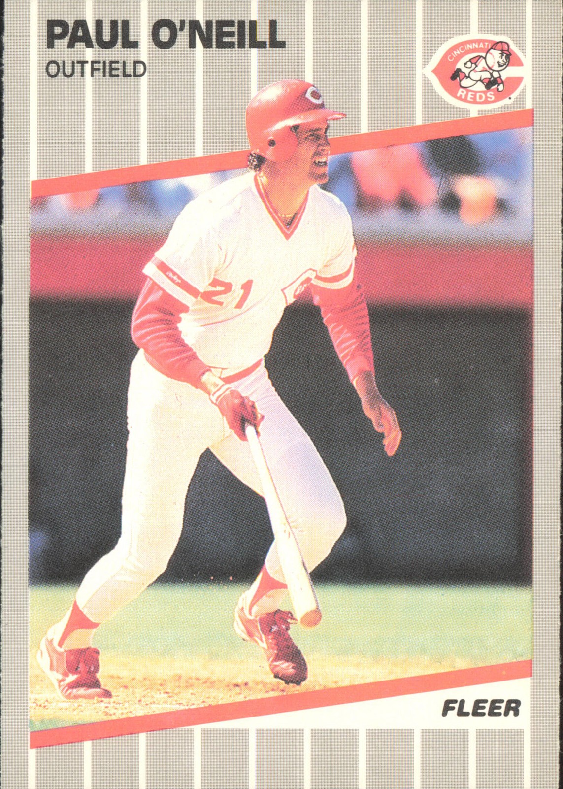 1989 Fleer #166 Paul O'Neill