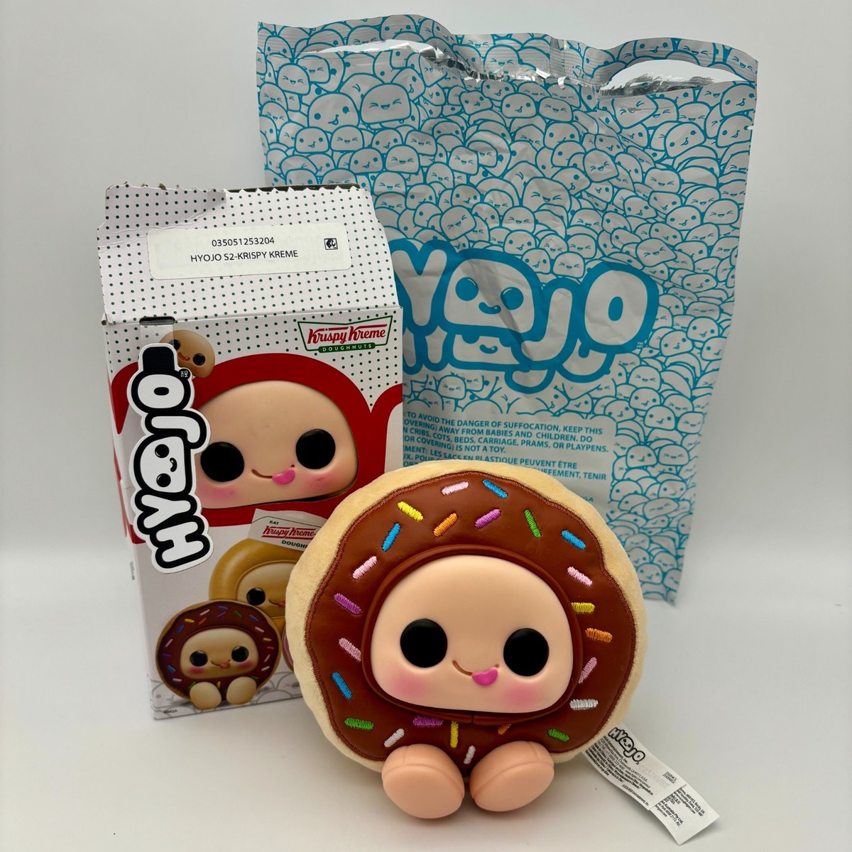 Hyojo Krispy Kreme Doughnut CHOCOLATE ICED DONUT Collectible