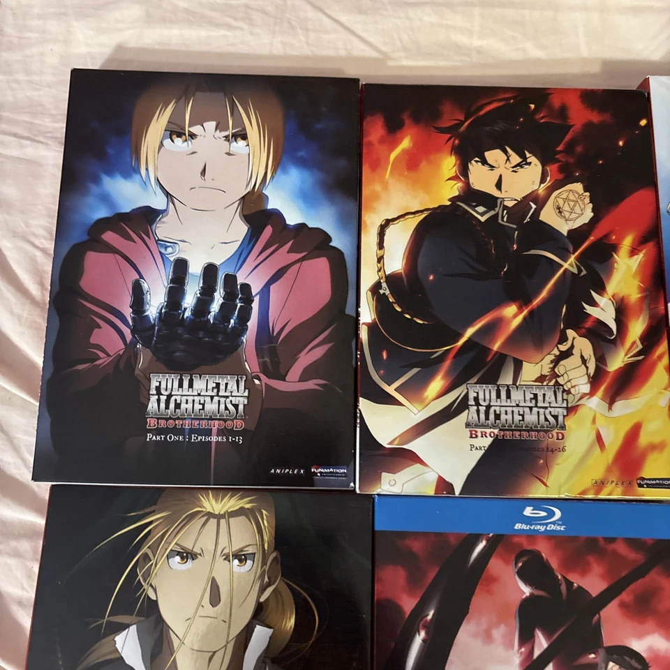Full Metal Alchemist Brotherhood Anime Complete Collection Parts 1,2,3,4,5+one - Image 2 of 4
