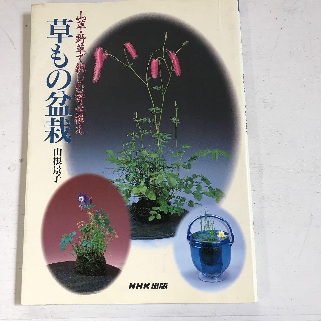 Bonsai Book Grass Bonsai Shohin Group Planting Mountain Plants Keiko Yamane