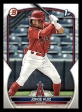 Jorge Ruiz 2023 Bowman #BP-123 Angels 1st Rookie BUY10GET5FREE