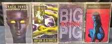 GRACE JONES + SNAP + BIG PIG + BLACK BOX - CASSETTE TAPE 