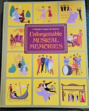 Vintage Reader's Digest Songbook "Unforgettable Musical Memories", 1984