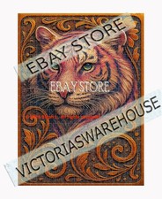 500 piece jigsaw puzzle Tiger Celtic Frame Jungle wildlife