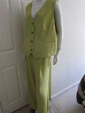 JD Williams  Relaxed Fit Trouser Suit, Waistcoat Jacket, UK 22 BNWT