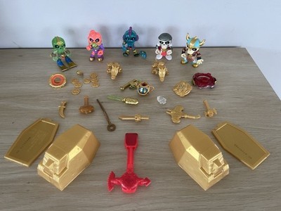 Treasure X Lot Figures Alien Kings Gold Viking  Moose Toys