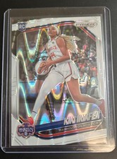 Kiki Iriafen #72 White Seismic (Rookie Card) - 2025 Panini Prizm WNBA - Mystics