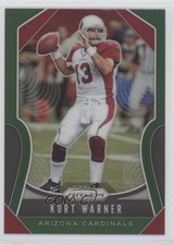2019 Panini Prizm Green Prizm Kurt Warner #278 HOF 5f2
