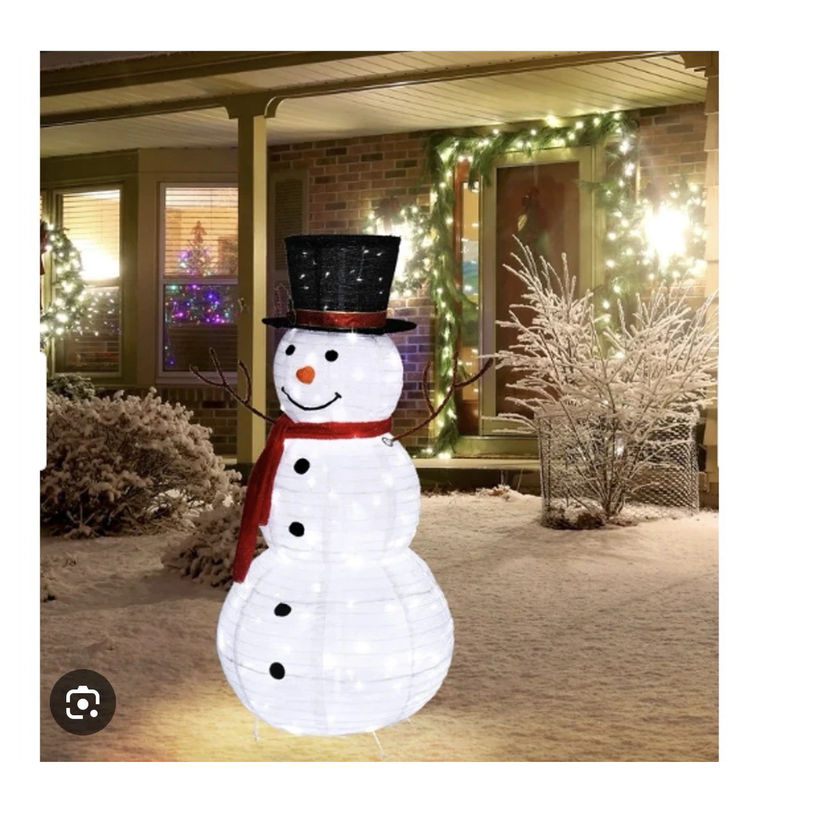 Metal Snowman Seasonal Yard Décor for sale - eBay