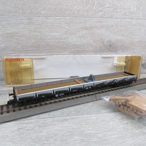 FLEISCHMANN 5287 - H0 - DB - Flachwagen - OVP - #BC16857 | Zustand: Gebraucht