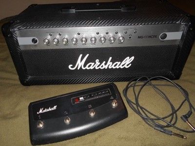 MARSHALL MG100HCFX Amp Head with Footswitch