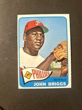 Price Drop - 1965 Rare O Pee Chee John Briggs 163 Nr Mint Philadelphia Phillies