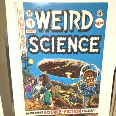 Weird Science #1 & #17 (EC Comics, Ray Bradbury, Wally Wood) Science Fiction