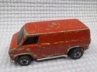 Vintage 1974 Hot Wheels Super Van Speed Machine Series Red Orange Flames