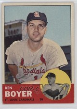 1963 Topps Ken Boyer #375 1l1q