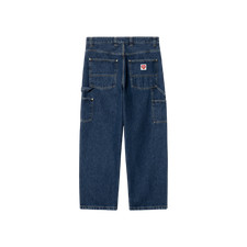 Carhartt WIP Nash Loose Fit Double Knee Pants, Blue Stone Wash