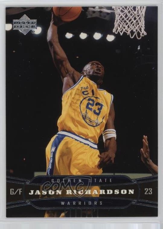 2004-05 Upper Deck Jason Richardson #53 g6p