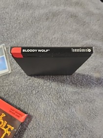 Bloody Wolf TurboGrafx-16 1990 CIB Complete Tested Turbo USA NEC TG16 DATA EAST