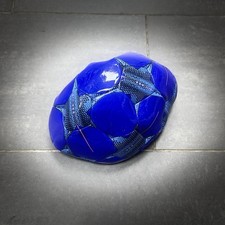 Metallic Blue,  Star Design, Airless Football/ Soccer ball