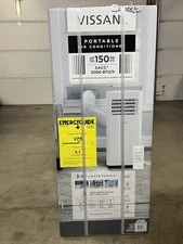 Vissani 5,000 BTU (DOE) 115-Volt Portable Air Conditioner w Dehumidifier Remote