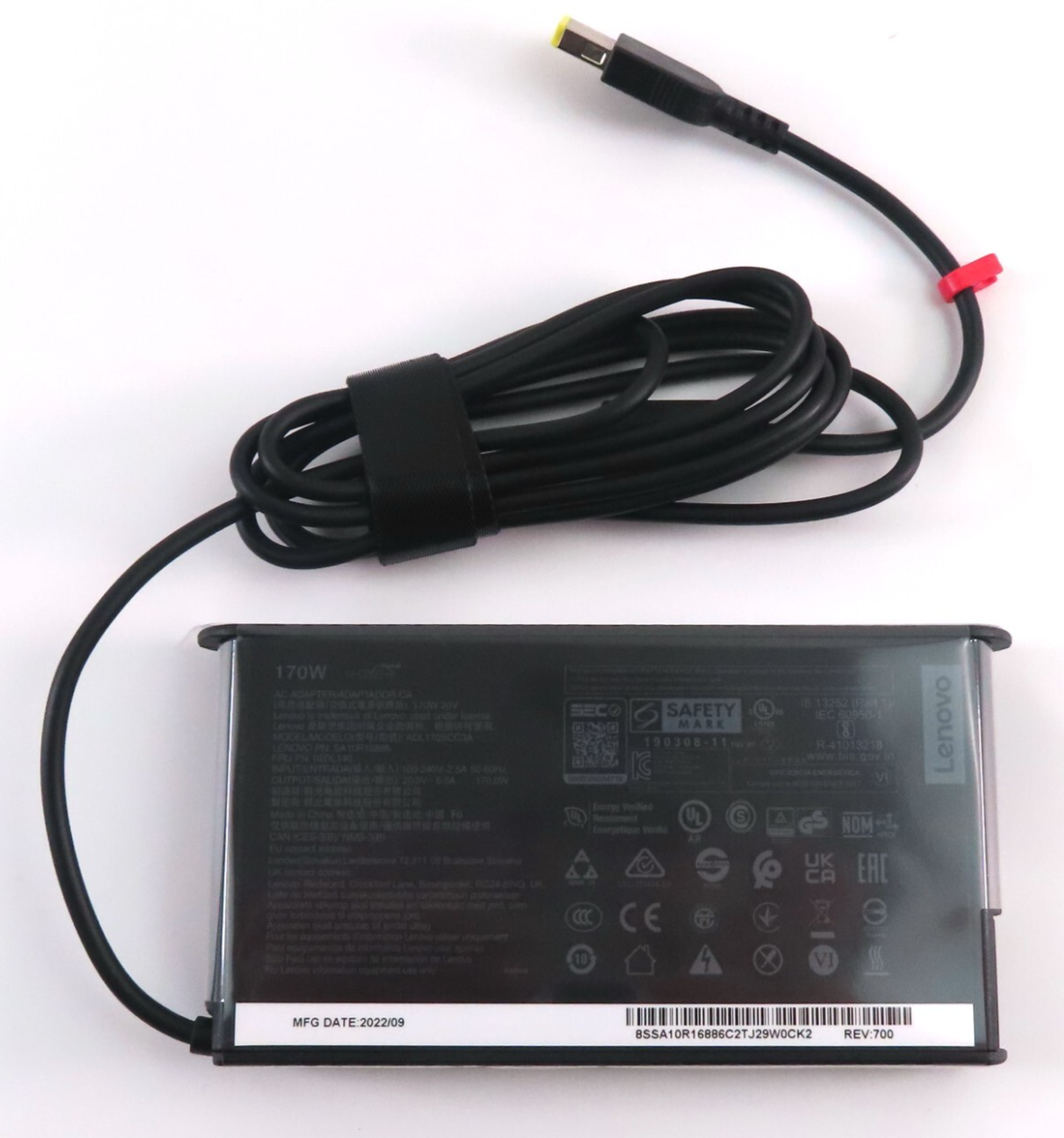 Lenovo Black 02Dl140 Power Adapter/Inverter Indoor 170 W - Image 7