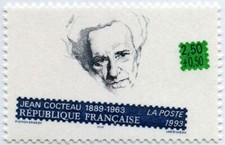 TIMBRE FRANCE NEUF 1993 "Jean Cocteau (1889-1963)" Y&T 2801