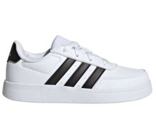 Kids Adidas Breaknet 2.0 Tennis Shoes HP8956 Color White/Black Brand New