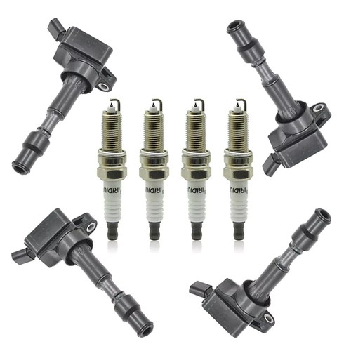 4pcs Ignition Coils + 4pcs Spark Plugs For Hyundai Veloster 2.0L 2019-2021 - Picture 6 of 14