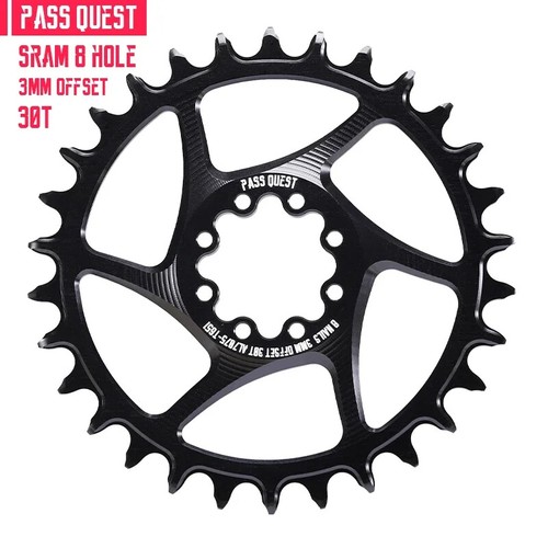 3mm Offest Direct Mount Chainring 8 Bolt AXS Round 28-48T Narrow Wide Chainwheel - Picture 26 of 47