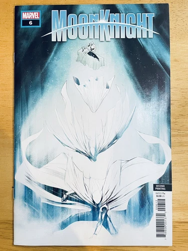 MOON KNIGHT #6 (2022) 2ND PRINTING CAPPUCCIO COVER MARVEL COMICS